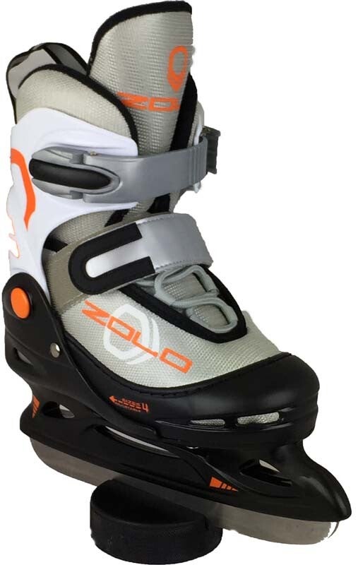 Skridsko Zolo flick grå - Sporthandlarn