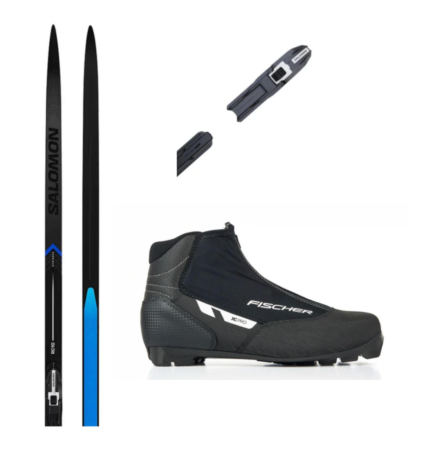 Salomon RC10 ESKIN Längdpaket med bindning och pjäxor - Sporthandlarn