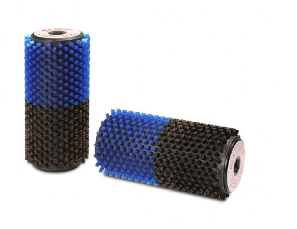 Rotoborste 140mm Kombi Tagel/Blå Nylon