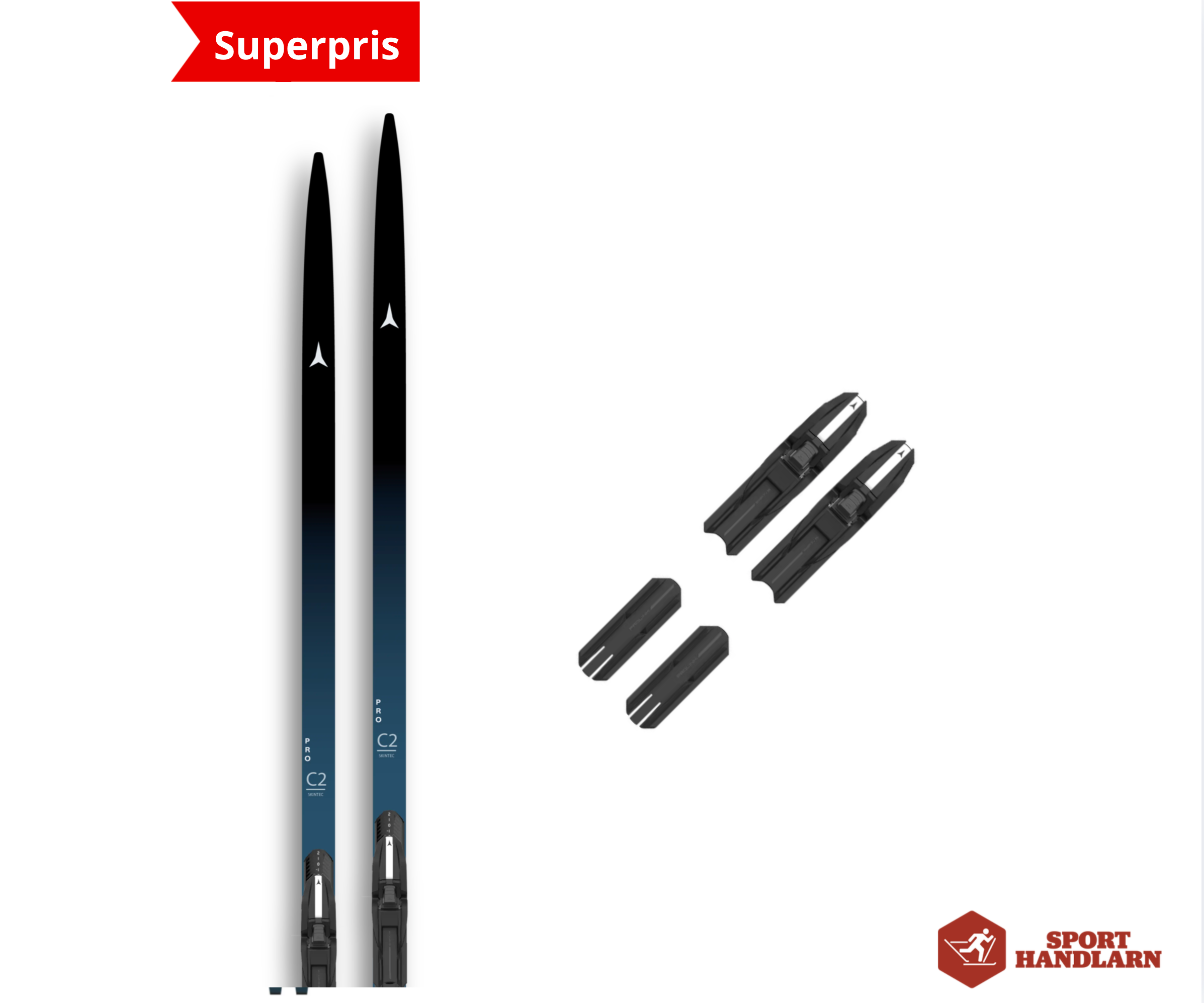 Atomic C2 Skin längdpaket med Bindning