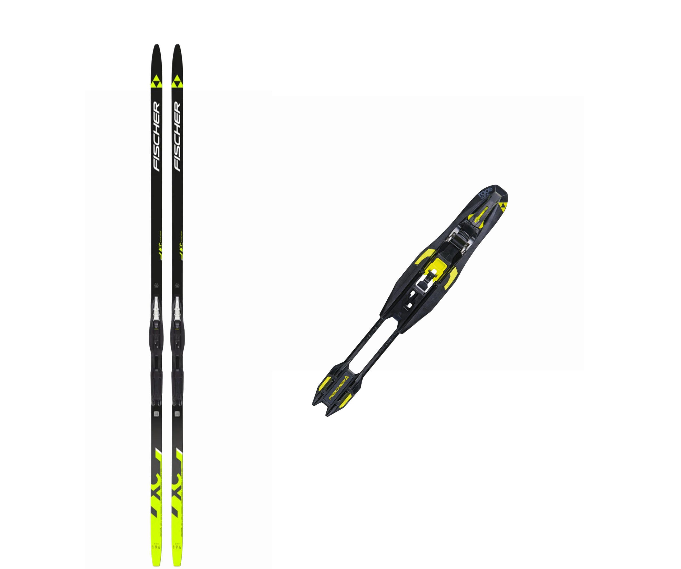 Fischer Twin Skin Active Längdpaket med Bindning