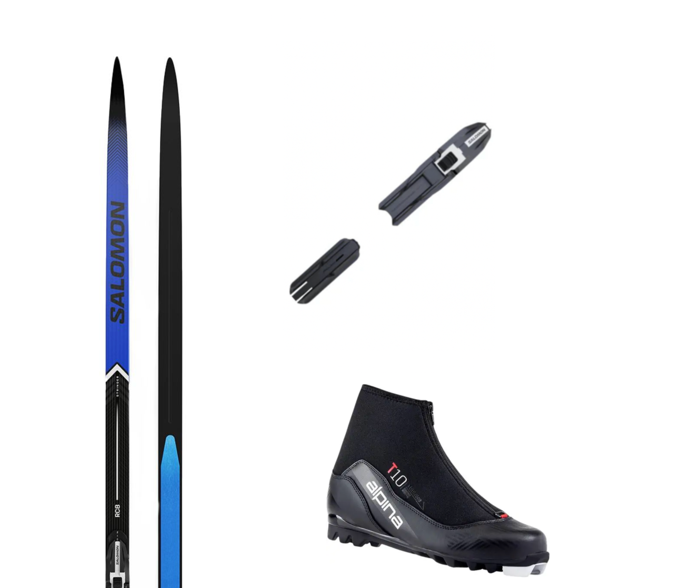 Salomon RC8 ESKIN Längdpaket med bindning och pjäxor