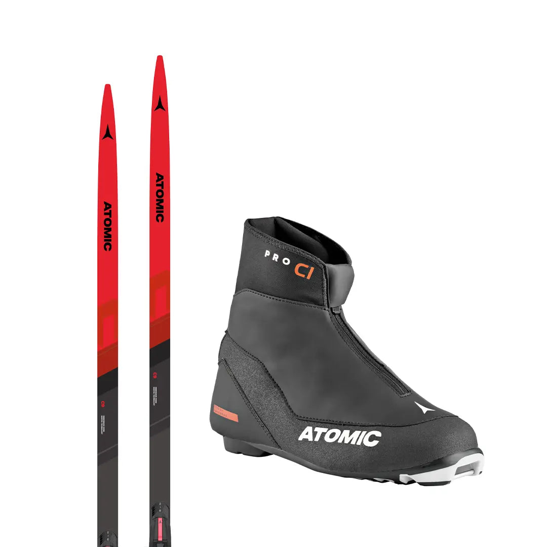 Atomic C9 SKIN Längdpaket med pjäxor - Sporthandlarn