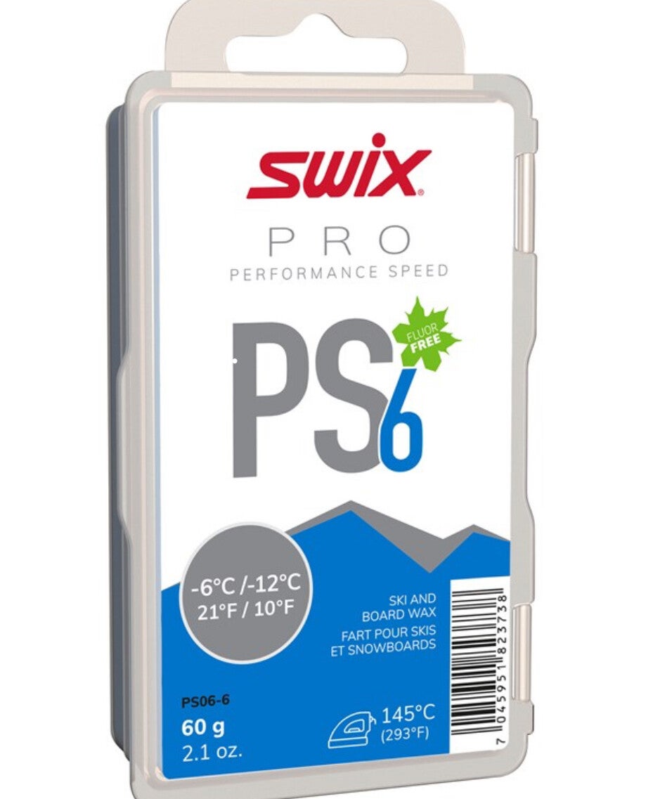 PS6 Blue, -6°C/-12°C, 60g - Sporthandlarn