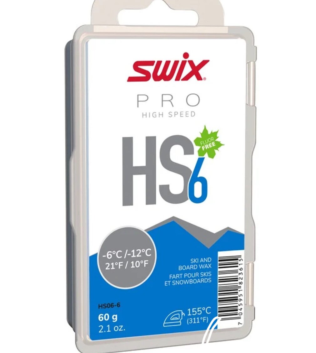 HS6 Blue, -6°C/-12°C, 60g - Sporthandlarn