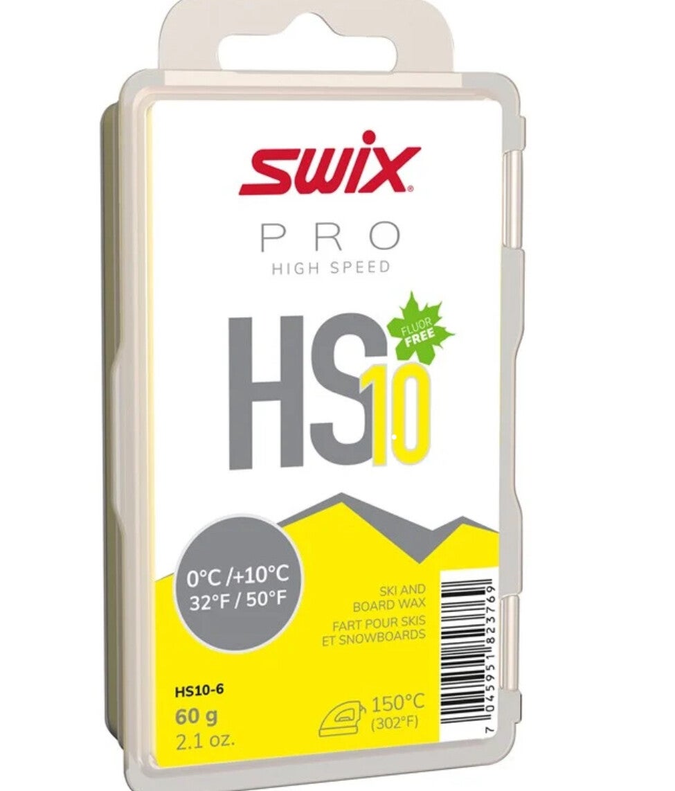HS10 Yellow, 0°C/+10°C, 60g - Sporthandlarn