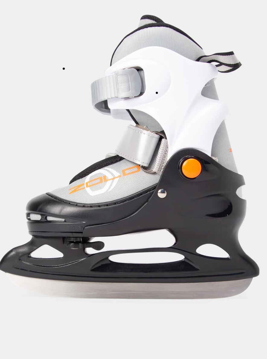 Skridsko Zolo flick grå - Sporthandlarn