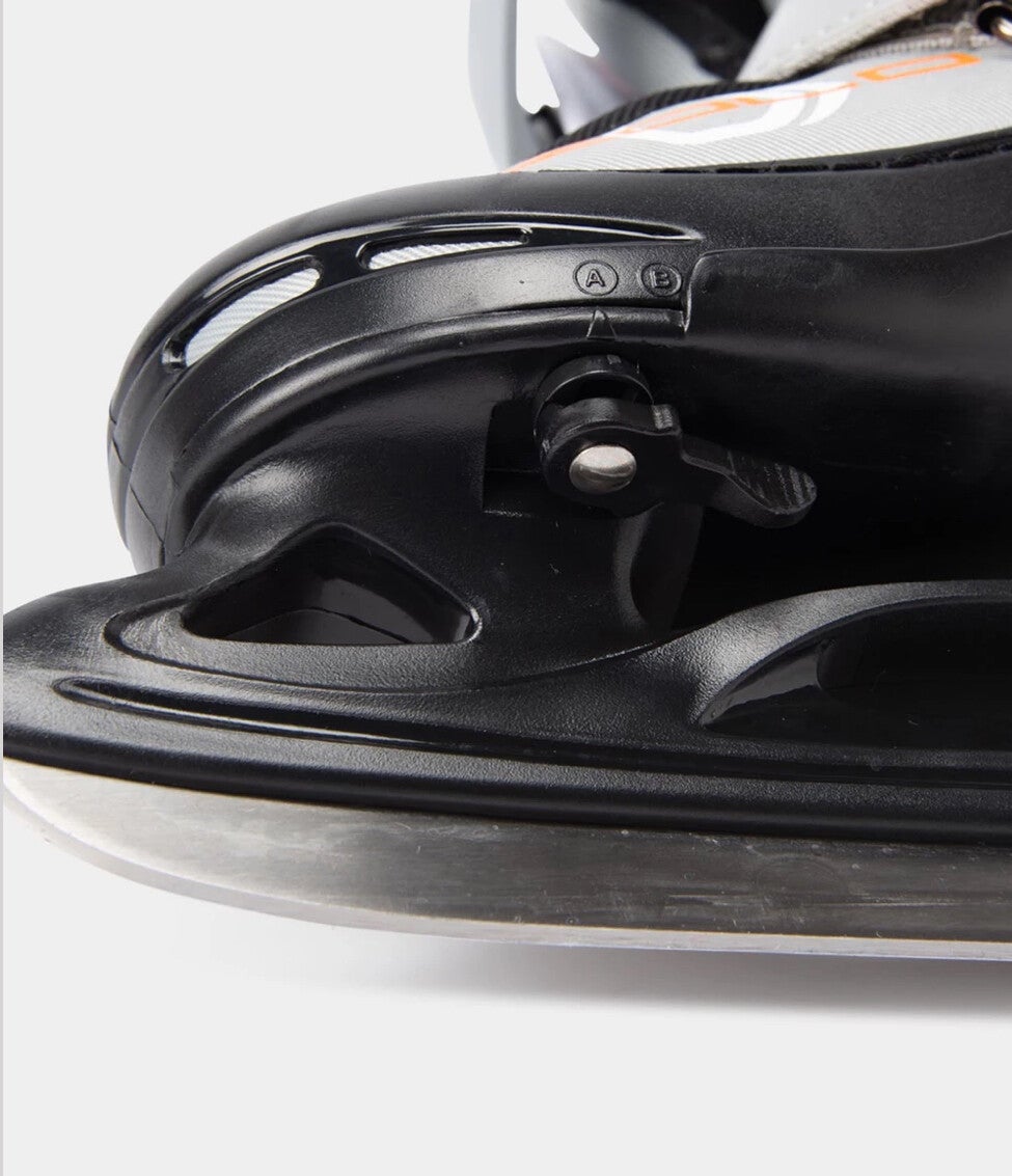 Skridsko Zolo flick grå - Sporthandlarn