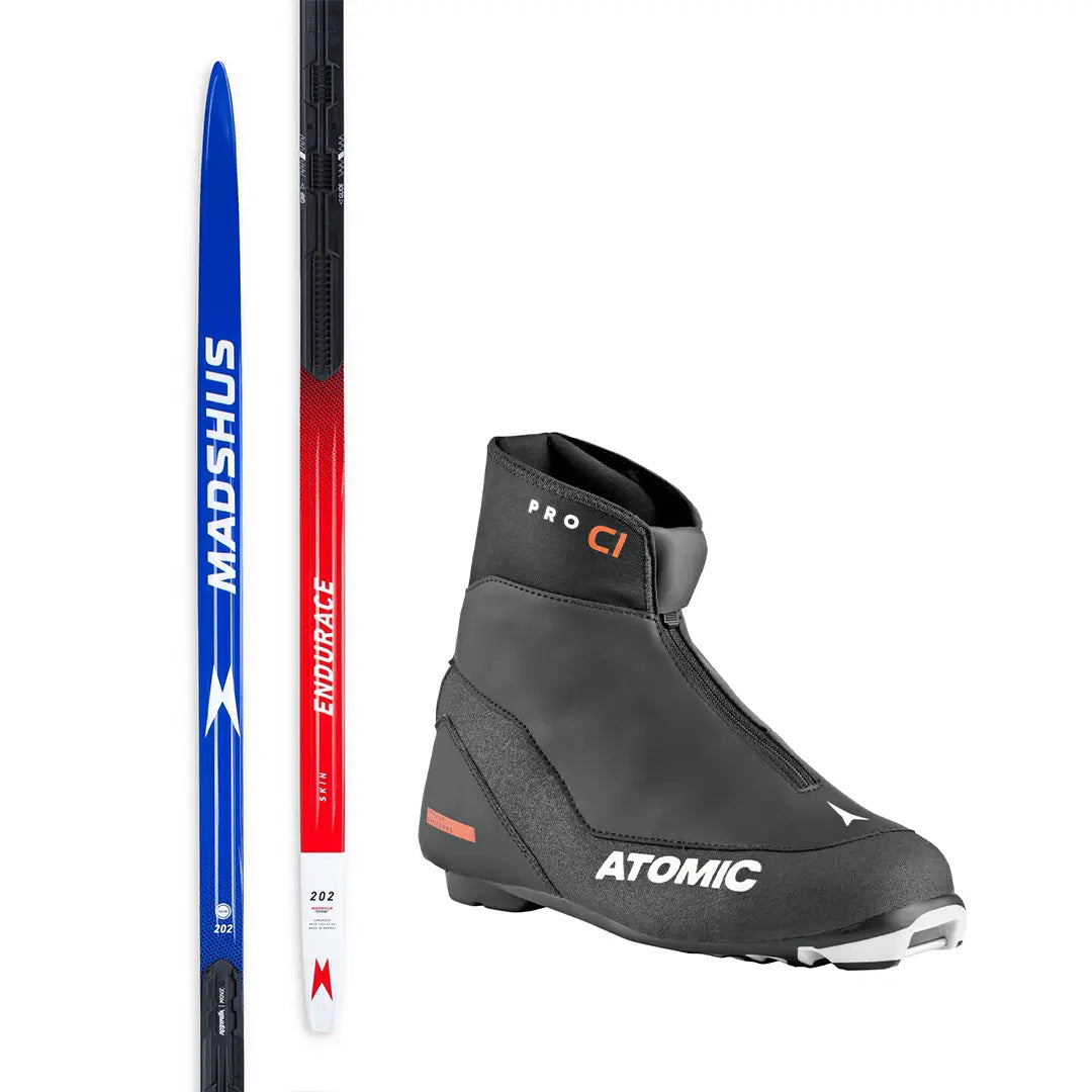 Madshus Endurance SKIN längdpaket med pjäxor - Sporthandlarn