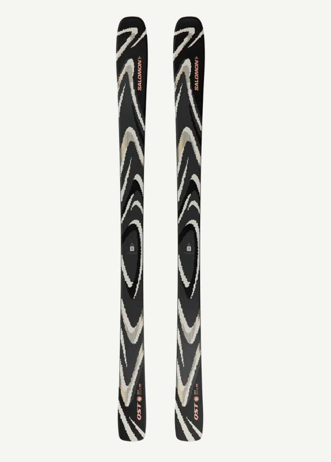 N QST 94 BLACK Black/Salomon - Sporthandlarn